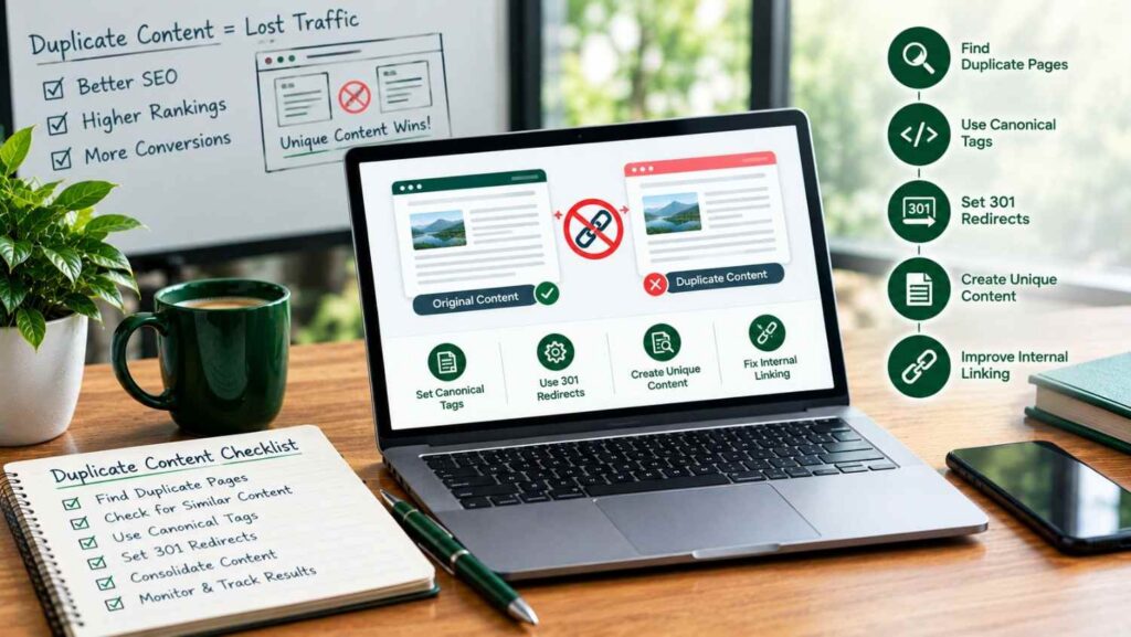 how to fix duplicate content seo | Richwood Marketing