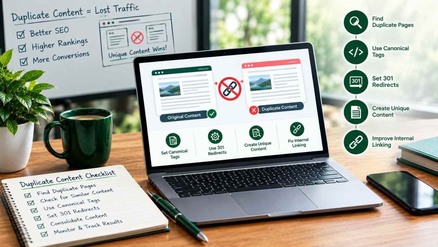 how to fix duplicate content seo | Richwood Marketing