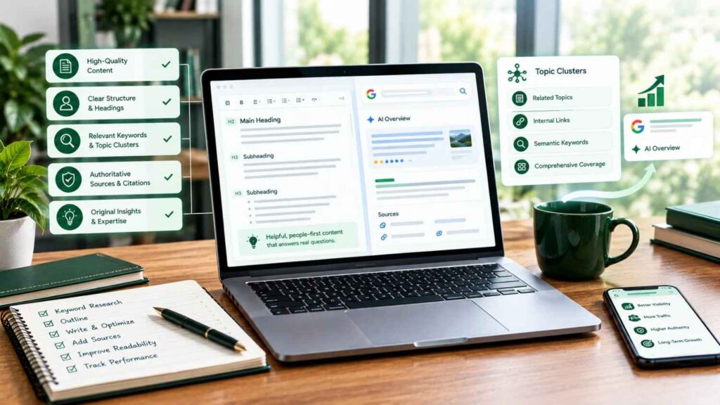 how to rank in google ai overview | Richwood Marketing