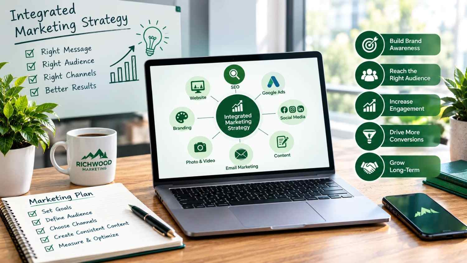 integrated marketing strategy for small business | Richwood Marketing